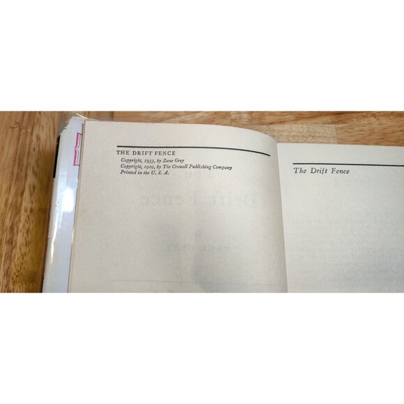 ZANE GREY NOVELS HARDCOVER BOOKS - LOT OF 3 - 1923, 1933, 1930 - Picture 9 of 11